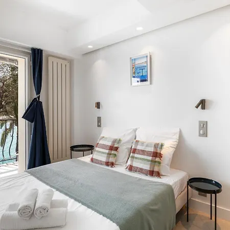 Promenade, View On Bay, Sunny Terrace, 4 Guests, 2 Bedrooms Ac Lejlighed *